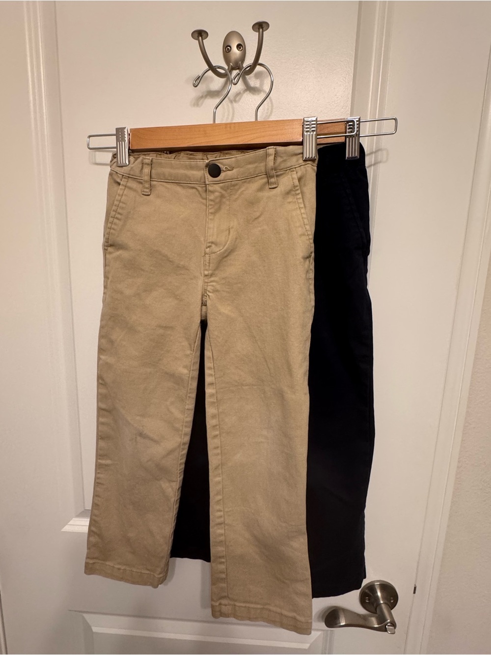 Old Navy Straight Built In Flex Bundle Pants Khaki and Blue